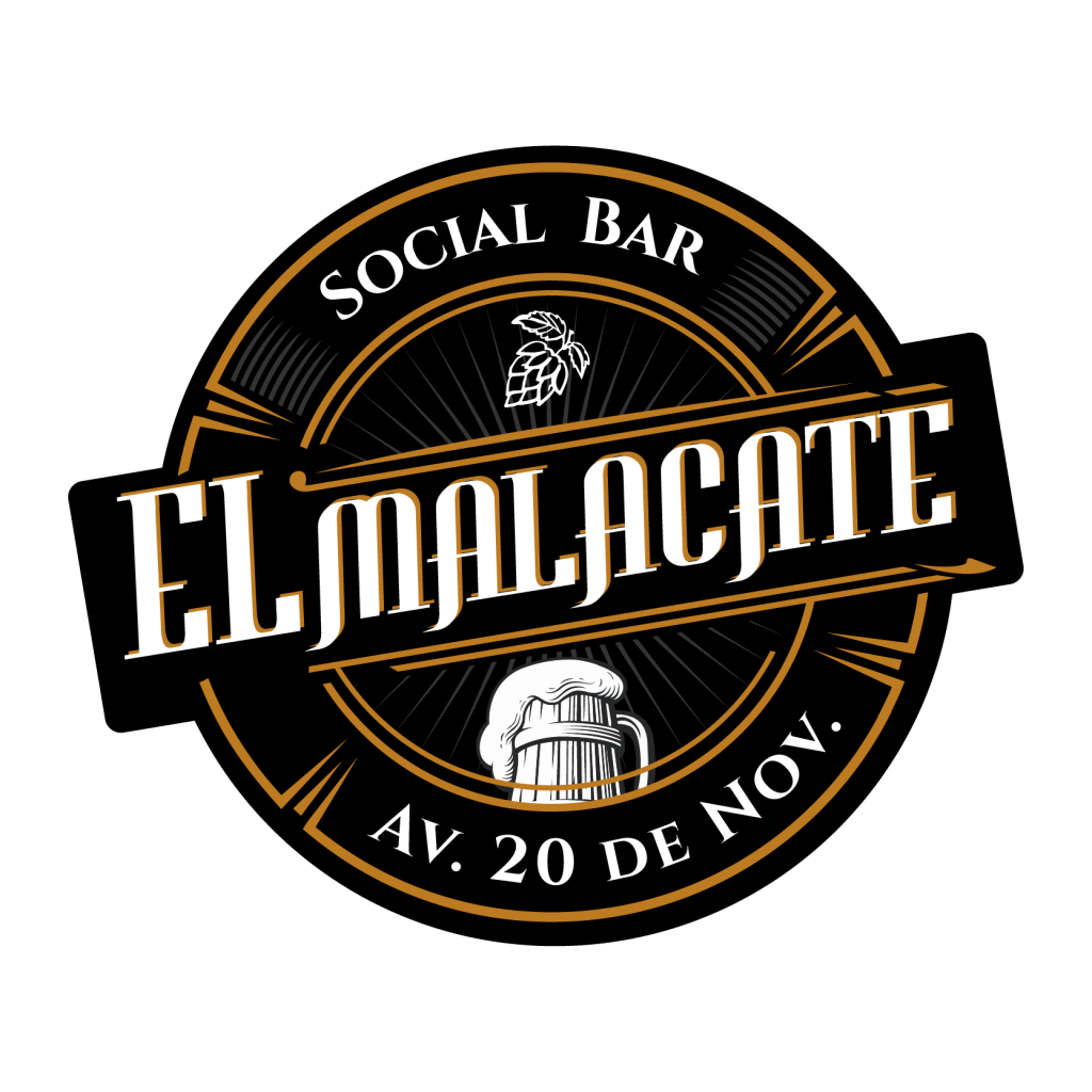 logotipo bar el malacate