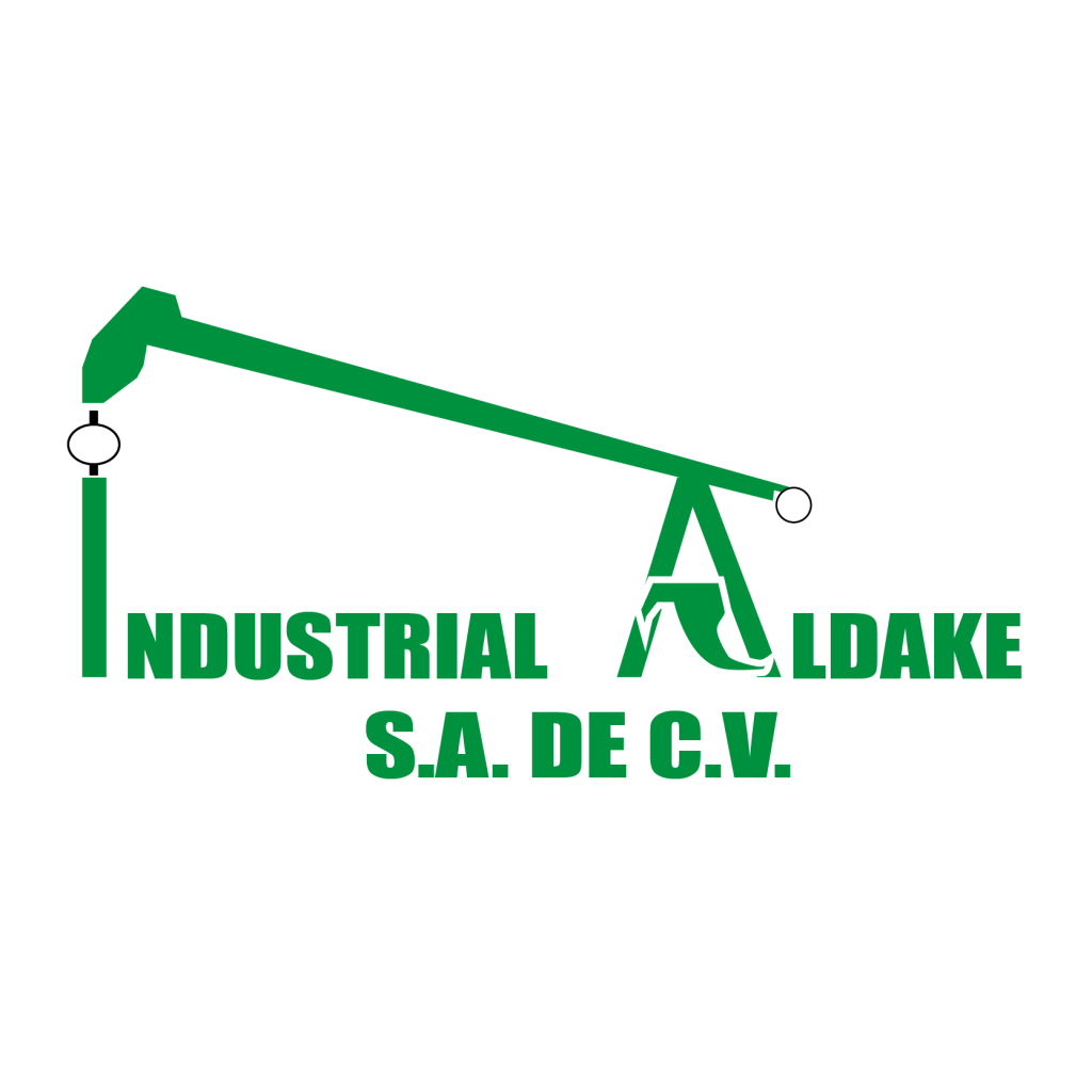 logotipo industrial aldake