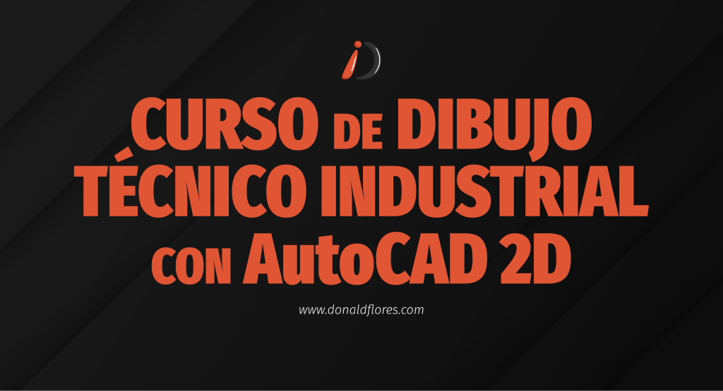 banner curso de dibujo tecnico industrial con autocad 2d