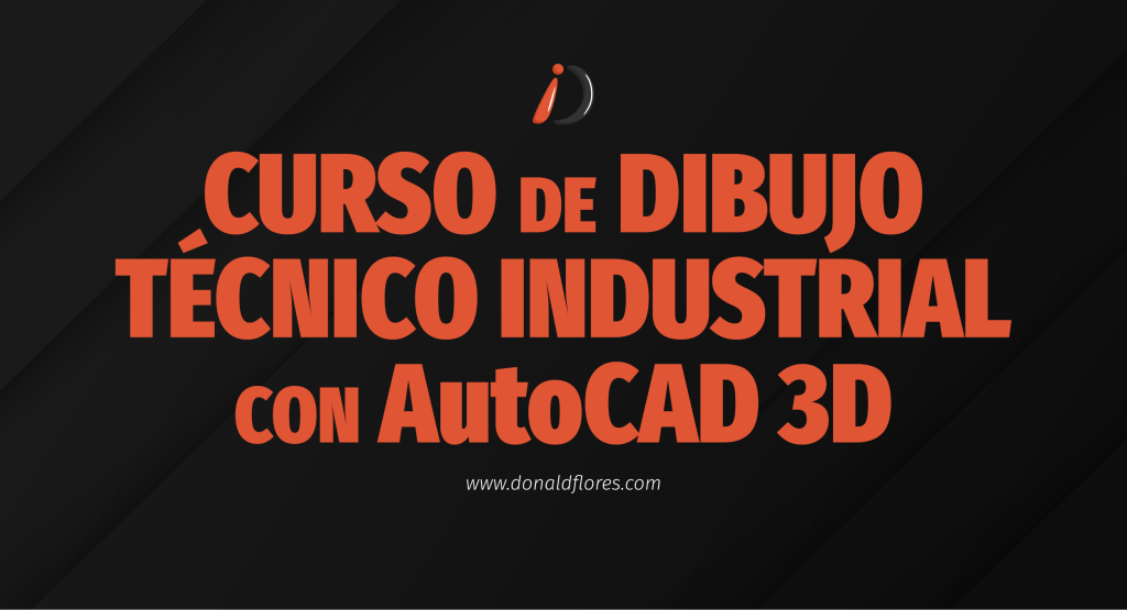 banner curso de dibujo tecnico industrial con autocad 3d